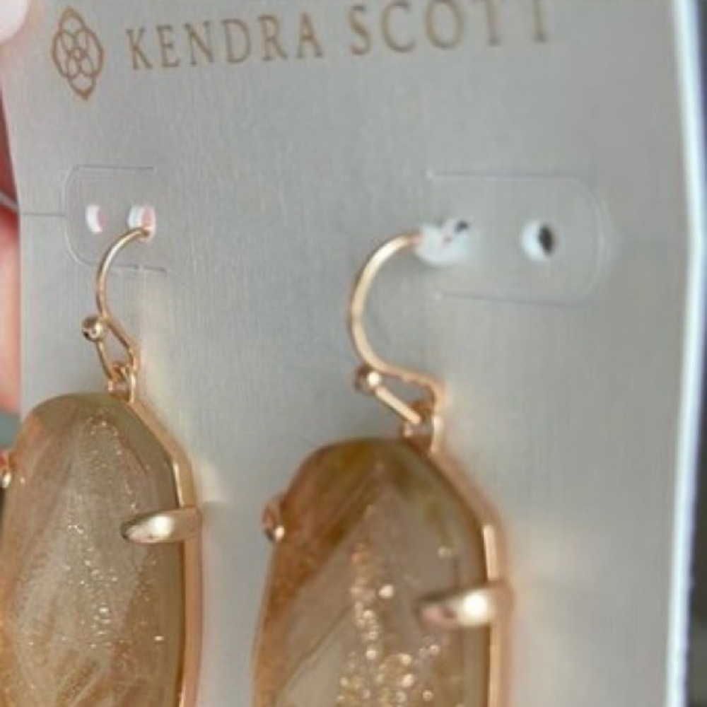 Kendra Scott Rose Gold Esme Earrings